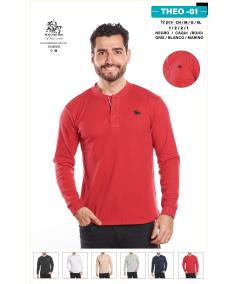 Playera Manga larga Theo-A / 01