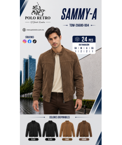 Chamarra Gamuza Mod. Sammy