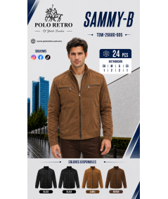 Chamarra Gamuza Mod. Sammy